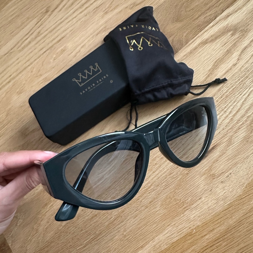 Savoir Faire Hunter Green Sunglasses
